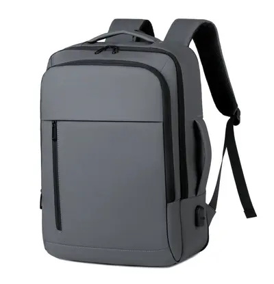 Men's Minimalist Business Backpack, Large Capacity, Waterproof, Laptop Compartment - 8