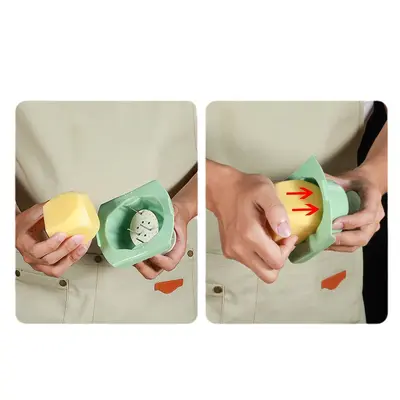 Stainless Steel Vegetable Grater and Potato Slicer, Multi-Function - 6