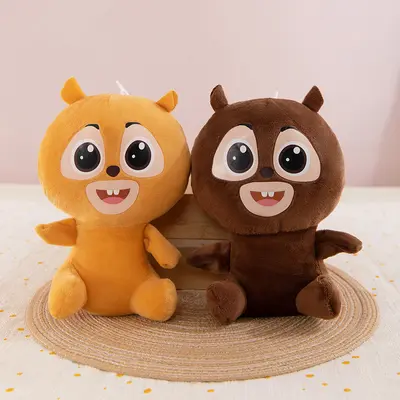 Doğrudan üreticiden, yaklaşık 20 cm karışık modelli yedi inç peluş oyuncaklar, pençe makineleri için kristal süper yumuşak küçük oyuncak bebekler.