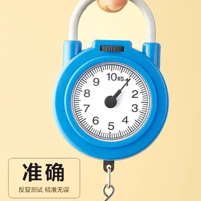 Portable mechanical spring scale 10kg multifunctional pocket scale
