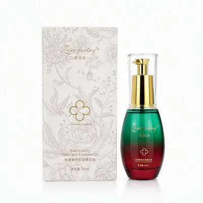 Zhuoluo Silky Luxury Hair Care Essential Oil улучшает состояние сухих, пушащихся и спутанных волос, делая их гладкими и мягкими. - 6