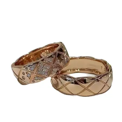 Xiaoxiang Coco Ring, 18K plattiert, CNC graviert - 6