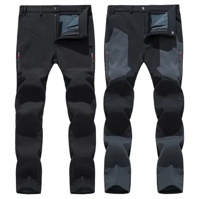 Herren-Softshellhose mit Fleece-Futter, wasserabweisend, Großgrößen - 6