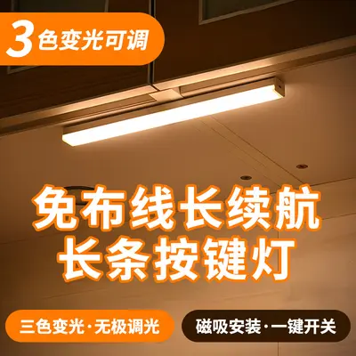 Rechargeable LED Night Light with Eye Protection and Magnetic Base