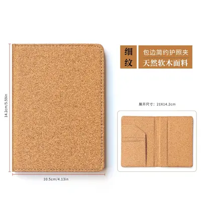 Cork Passport Holder ID Card Case - 8