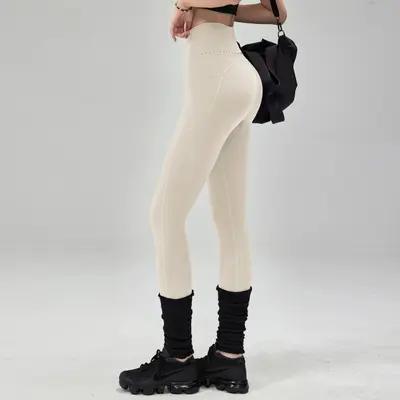 American O-seam yoga leggings, high waist, belly control, butt-lifting - 8