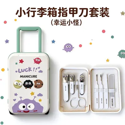 6-in-1 nail clipper set multi-function grooming kit - 11