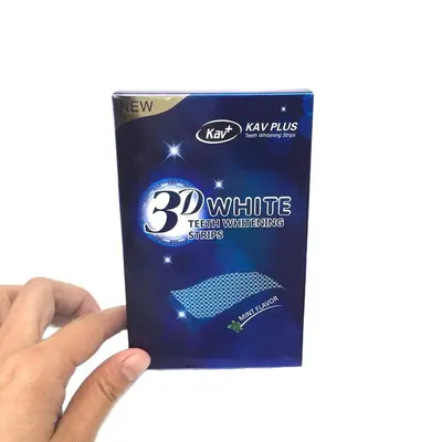 3D White Diş Beyazlatma Şeritleri, 7 Paket 14 Adet