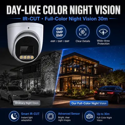 4/8/16CH POE Security Camera System CCTV Kit 监控摄像头套装
