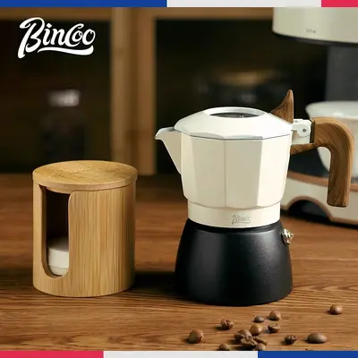 Bincoo Solid Wood Coffee Filter Paper Storage Box, Dustproof, for Coffee Machines