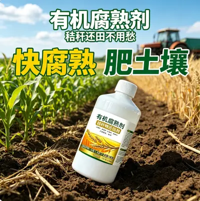 Organic Straw Decomposer for Rice, Wheat and Corn Stalks