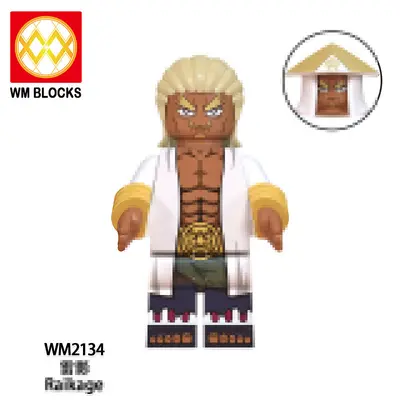 WM6111 Anime Series Building Blocks, 8 Mini Figures, Children's Educational
