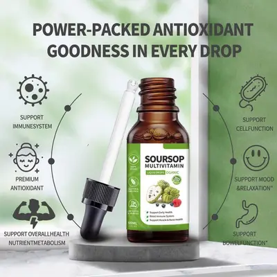 Soursop Graviola Drops 60ml with Arbutin - 5