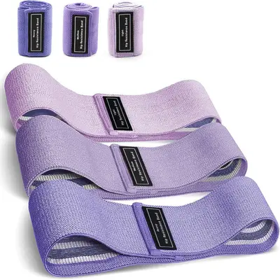 Эспандер-кольцо для ягодиц Hip Circle Squat Glute Resistance Band Loop Elastic Booty Band Latex Non-Slip Glute Activation Ring - 10