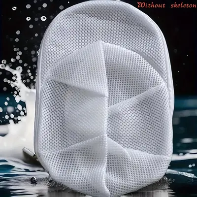 Hat Washing Bag, Shape-Protecting Portable Laundry Mesh Bag - 7