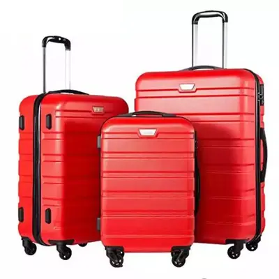 ABS Spinner Suitcase, 20/24/28 Inch, Combination Lock, Durable - 11