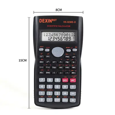 Öğrenci bilimsel hesap makinesi, sınav onaylı çok fonksiyonlu elektronik fonksiyon hesap m