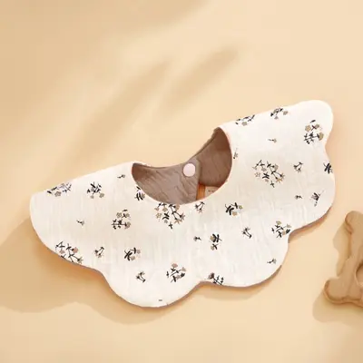 Waterproof Baby Bib, 360 Degree, Double-Sided, Class A Gauze - 11