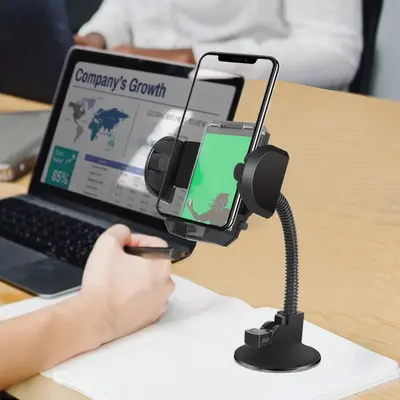 Car phone holder model 2081 universal suction cup bracket