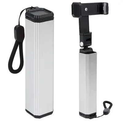 Foldable Phone Stand, 360° Rotating Telescopic, Anti-Slip Pad - 9
