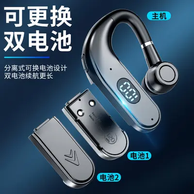 New Product X5 Bluetooth Wireless Over-Ear Sports Headphones with Digital Display, Long Standby Time, Removable Replacement Battery, Cross-Border - 3