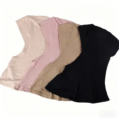 Modal Solid Color Beanie, High Elasticity, Mercerized Cotton Neck Warmer Hat - 5