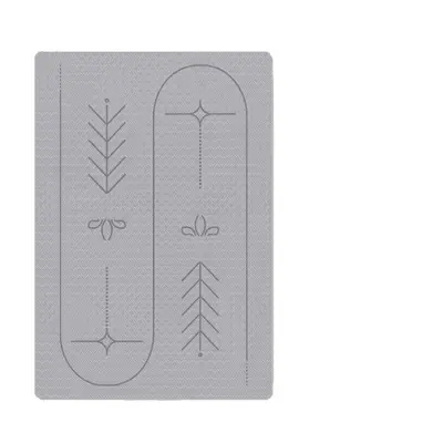TPE Double Yoga Mat, Wide Non-Slip Thick Mat for Couples and Families - 6