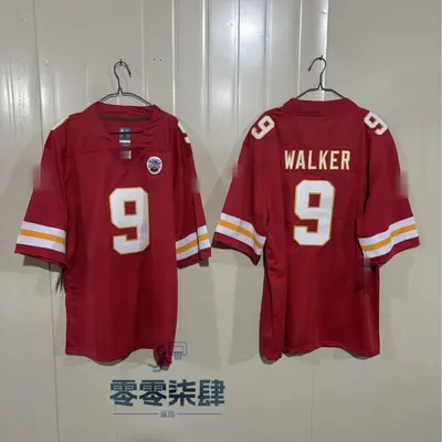Футболка для американского футбола Kansas City Chiefs Foreign Trade Wholesale Chiefs, номера 9#, 15#, 10#, 87#, джерси второго поколения Legend