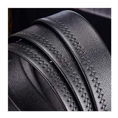Men's Faux Leather Pin Buckle Belt, Decorative Fashion Style