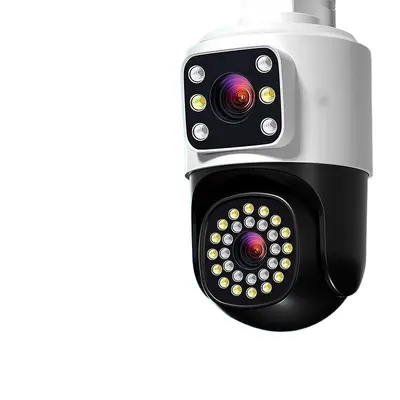 Dual-lens surveillance camera, full-color day/night, 4G, waterproof - 6