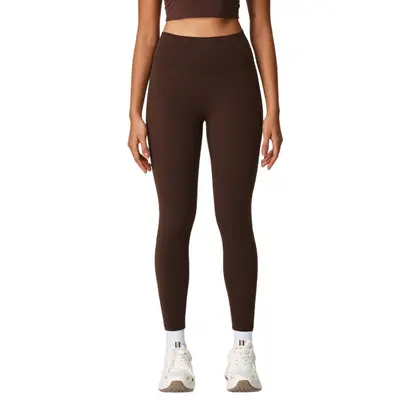 YTRIAN kadın Çıplak Yoga Pantolon Yüksek Bel Karın Kontrol Popo Kaldırma Şekillendirme Açık Spor Rahat Sıkı Uzun Pantolon - 6