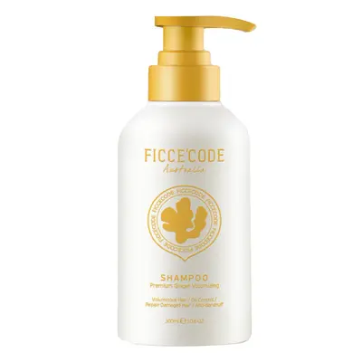 FICCECODE Feishikou Ingwer-Shampoo-Set, Volumen und Anti-Fett - 6
