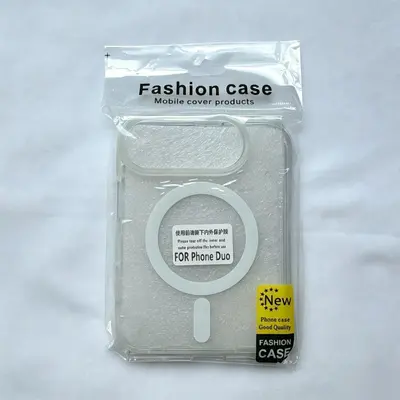 Split Magnetic Transparent Case for iPhone Duo, Foldable 18 Screen - 7