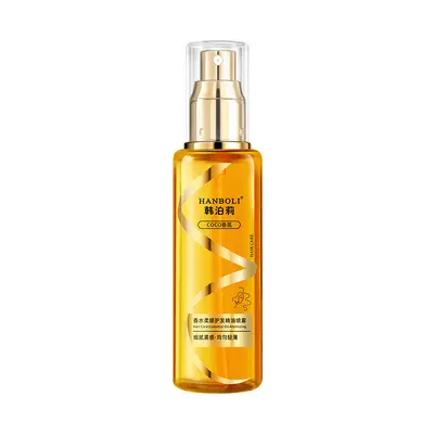 Han Boli Coco Duft Haaröl-Spray gegen Frizz für gefärbtes und geschädigtes Haar