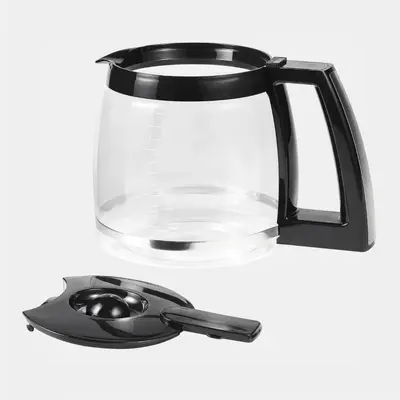 14 fincanlık kahve makinesi sürahisi, Cuisinart DCC-3200/2600 uyumlu, borosilikat cam