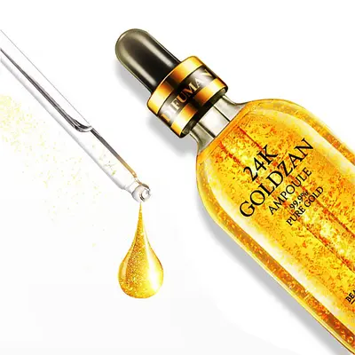 24K Altın Hyaluronik Asit Serum, Nemlendirici ve Cilt Tonu Aydınlatıcı