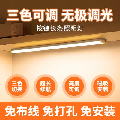 Rechargeable LED Night Light with Eye Protection and Magnetic Base
