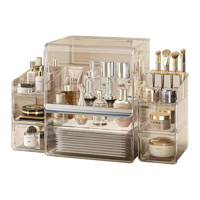 Acrylic cosmetic storage box desktop dustproof - 6