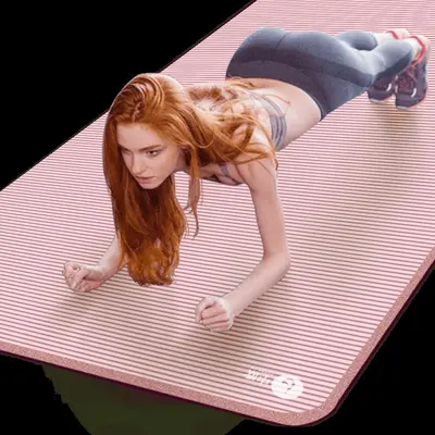 Non-Slip Thick Extended Yoga Mat for Beginners - 5