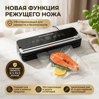 Vakum mühürleme makinesi, UV sterilizasyon, çok fonksiyonlu