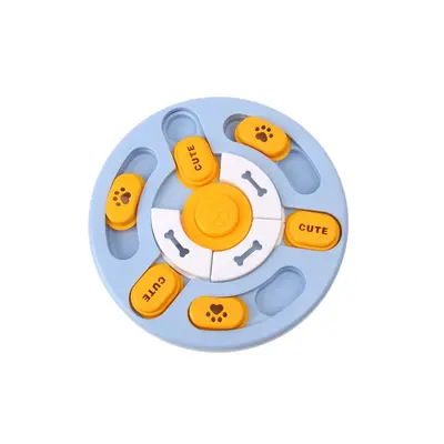 Головоломка для собак Amazon New Dog Puzzle Toy Feeder, миска для медленного кормления с защитой от удушья, миска для дрессировки, миска для собак, посуда для собак, товары для домашних животных - 6
