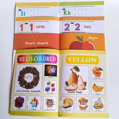 İngilizce Alfabe ve Kelime Yazma Alıştırma Kitabı Tam Set - 3