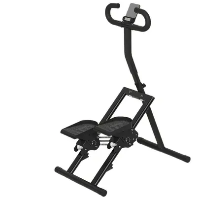 Özenle seçilmiş ihracat kalitesinde ev tipi fitness merdiven tırmanma aleti, step aleti, tırmanma makinesi, korkulukları olan küçük ev tipi tırmanma makinesi.