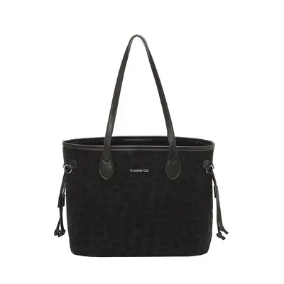 Women's Tote Bag, Large Capacity, Retro Design, Commuter and College - 5