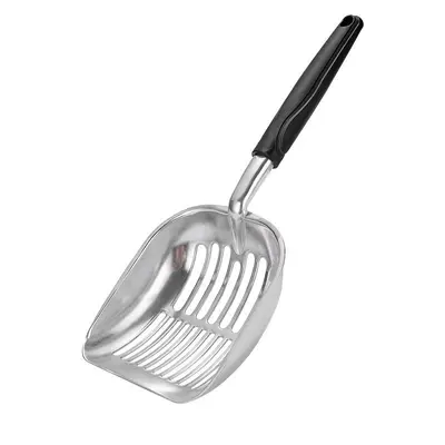 Cat Litter Scoop, Fine-Hole Aluminum Alloy, Large Size