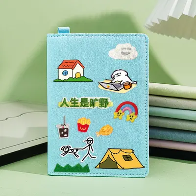 Pasaport sahibi, kimlik kartı sahibi, DIY kanvas kozmetik çantası, taşınabilir seyahat kimlik kartı koruyucu kapak, kart sahibi