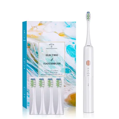 跨境新款防水便携电动冲牙器 牙医推荐去结石口腔清洁家用洗牙器 - 12