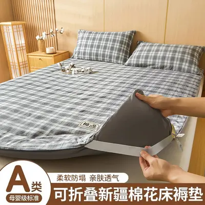 Matratzenauflage aus Xinjiang-Baumwolle, Einzelbett, Kategorie A