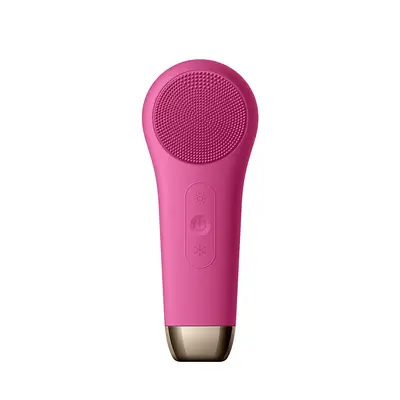 New Cross-Border Hot and Cold Electric Face Cleanser Silicone Face Wash Pore Cleansing Brush Skin Rejuvenation Waterproof Makeup Remover Skin Beauty Instrument - 11