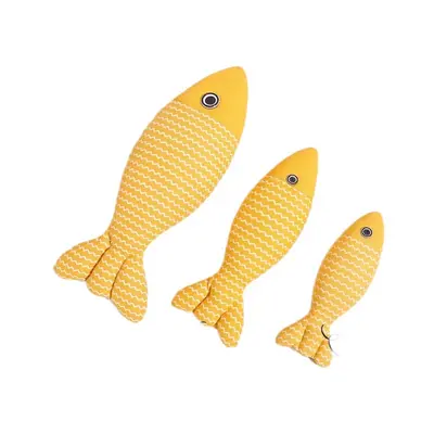 Cat Teaser Toy with Catnip and Simulated Fish for Self-Play Kittens - 6